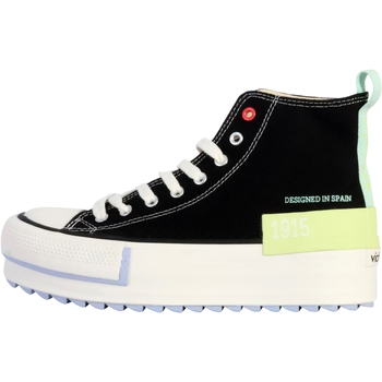 Schuhe Damen Sneaker High Victoria 228875 Schwarz