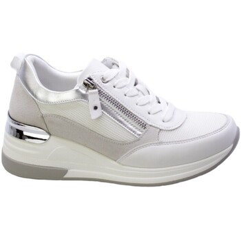 Schuhe Damen Sneaker Low Yanema 345026 Weiss