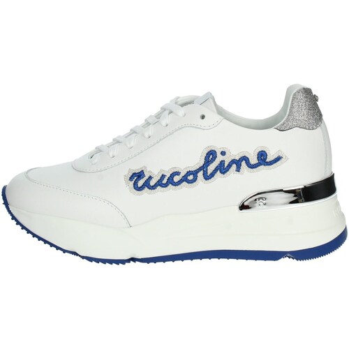 Schuhe Damen Sneaker High Rucoline 4079 Weiss