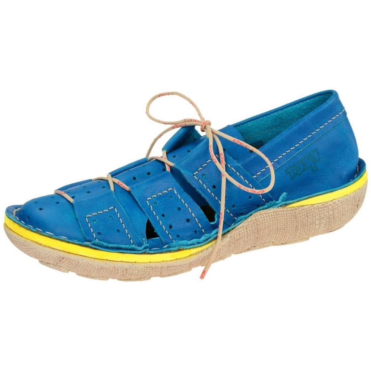 Schuhe Herren Derby-Schuhe & Richelieu Eject Schnuerschuhe Fixe Schuhe gelb schuhe 18293.003 Blau