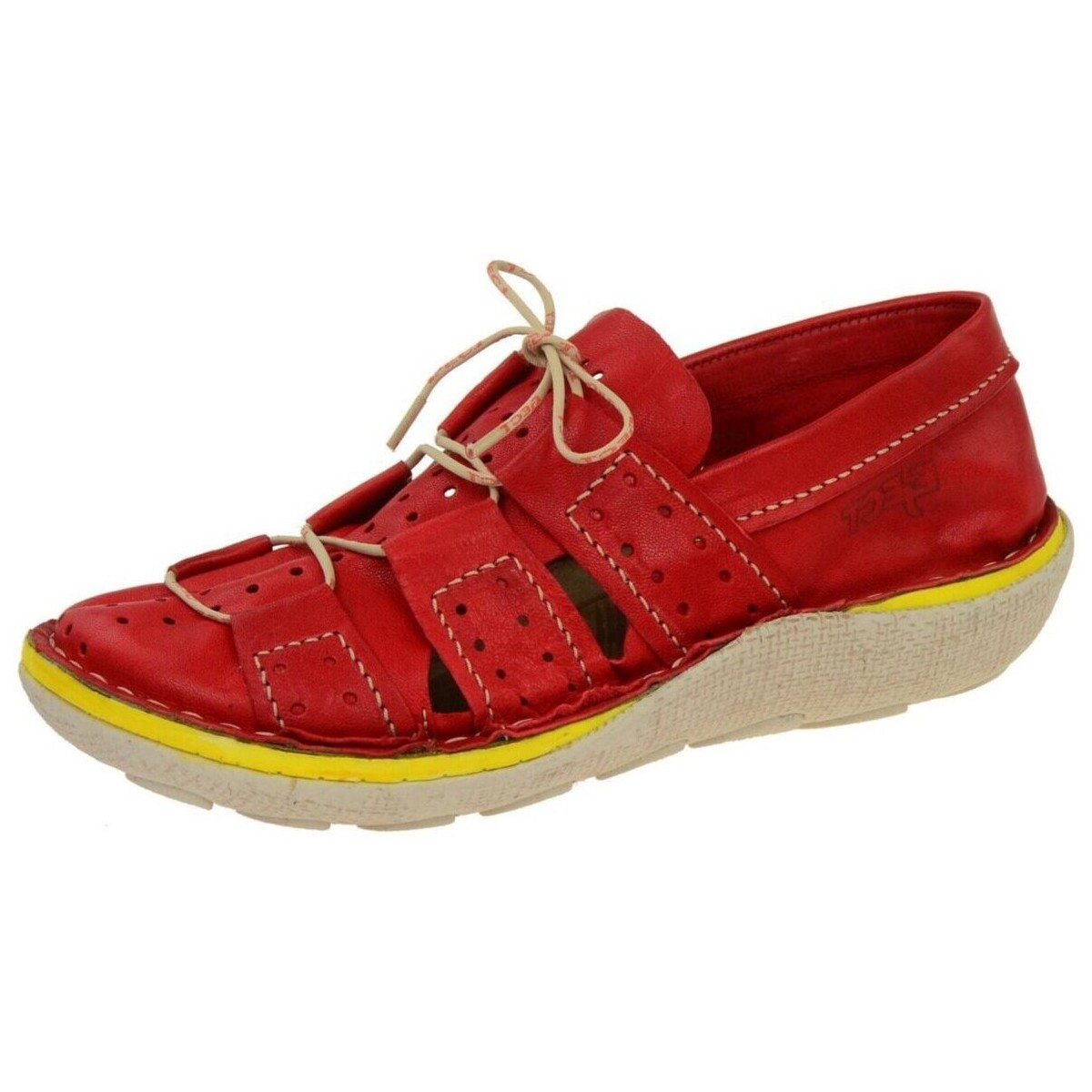 Schuhe Herren Derby-Schuhe & Richelieu Eject Schnuerschuhe Fixe Schuhe gelb schuhe 18293.002 Rot