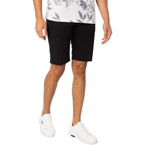 Kleidung Herren Shorts / Bermudas Antony Morato Bryan Skinny Chino-Shorts Schwarz