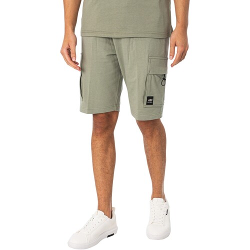 Kleidung Herren Shorts / Bermudas Antony Morato Seattle Cargo-Sweatshorts Grün