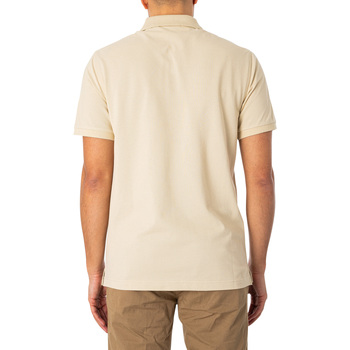 Gant Reguläres Shield-Pique-Poloshirt Beige