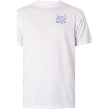 Kleidung Herren T-Shirts Hikerdelic Chrom-T-Shirt Weiss