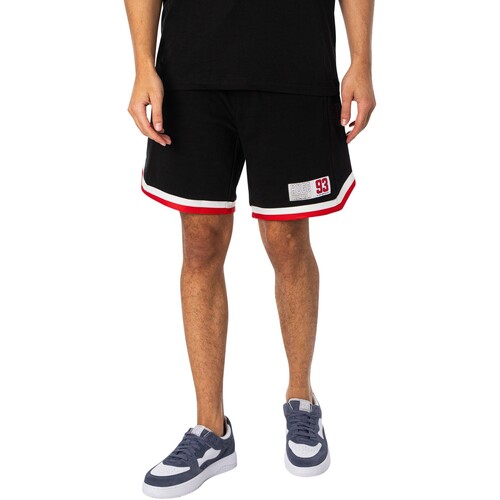 Kleidung Herren Shorts / Bermudas BOSS Danopy-Sweatshorts Schwarz