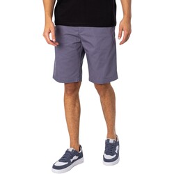Kleidung Herren Shorts / Bermudas BOSS Darik241 Chino-Shorts Blau