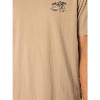 Pompeii Cedar Hotel Note T-Shirt Beige
