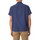Kleidung Herren Kurzärmelige Hemden Pompeii Kurzärmeliges Hemd Blau