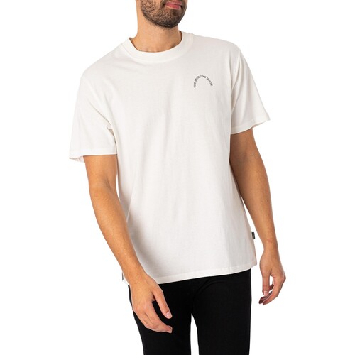 Kleidung Herren T-Shirts Pompeii Sporting House Grafik-T-Shirt Weiss