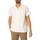Kleidung Herren Kurzärmelige Hemden Pompeii Strukturiertes Kurzarmhemd Weiss