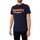 Kleidung Herren T-Shirts Superdry Klassisches verwaschenes Core-Logo-T-Shirt Blau