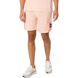 Kleidung Herren Shorts / Bermudas Weekend Offender Pinke Sands-Cargoshorts Rosa