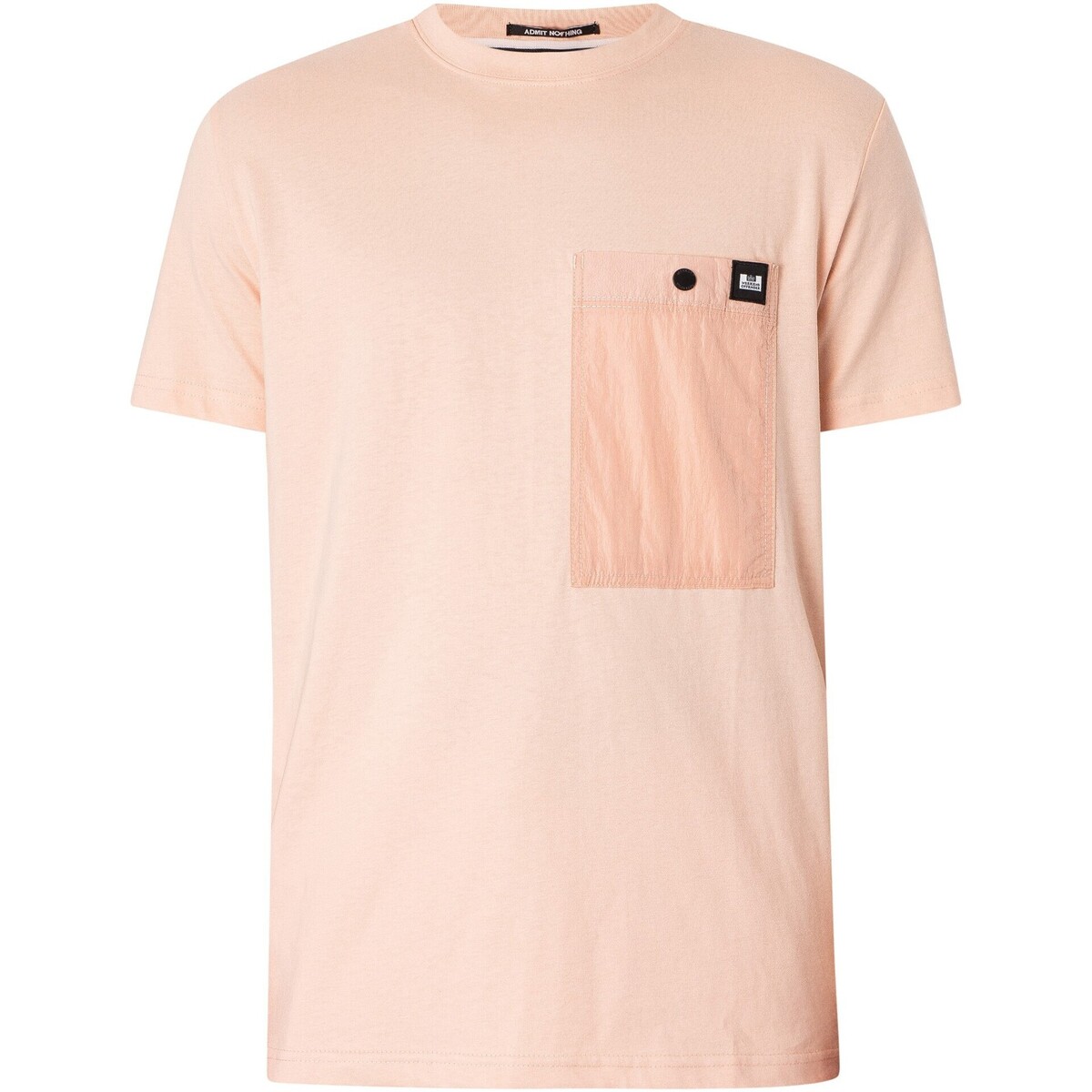 Kleidung Herren T-Shirts Weekend Offender Tabiti-T-Shirt Rosa