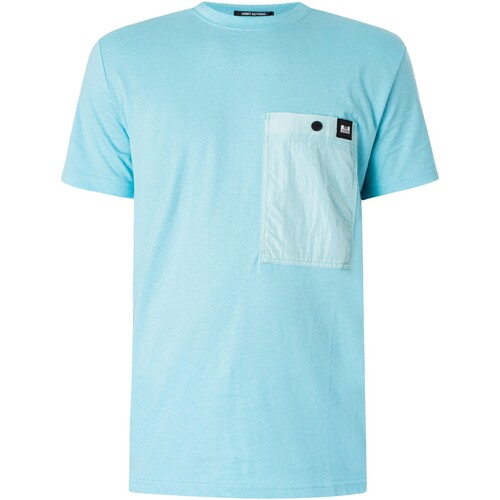 Kleidung Herren T-Shirts Weekend Offender Tabiti-T-Shirt Blau