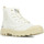 Schuhe Damen Boots Palladium Pampa Hi Zip Organic Weiss