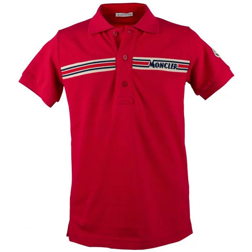 Kleidung Kinder T-Shirts & Poloshirts Moncler  Rot