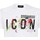 Kleidung Sweatshirts Dsquared T-Shirt Icon Homme blanc Weiss