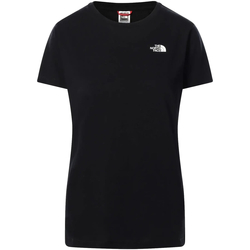 Kleidung Damen T-Shirts The North Face W Simple Dome Tee Schwarz