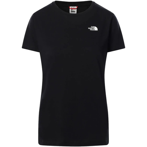 Kleidung Damen T-Shirts The North Face W Simple Dome Tee Schwarz