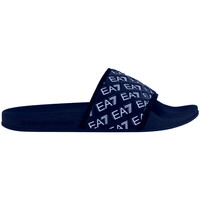 Schuhe Herren Pantoletten Emporio Armani EA7 XCP010-XK340 Blau