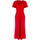 Kleidung Damen Kleider Rinascimento CFC0019503002 Rot