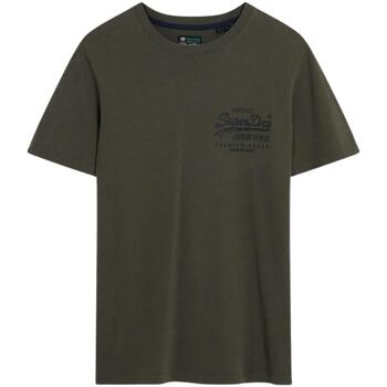 Kleidung Herren T-Shirts Superdry  Grün