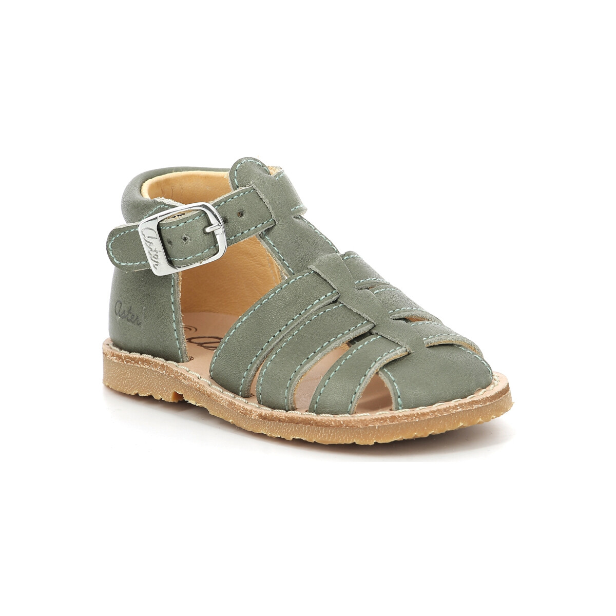 Schuhe Kinder Sandalen / Sandaletten Aster Binosmo Grün