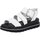 Schuhe Damen Sandalen / Sandaletten Rieker Must-Haves W1650-80 Weiss