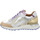 Schuhe Damen Sneaker Piedi Nudi Sahara Pitone Selva 17.08 Multicolor