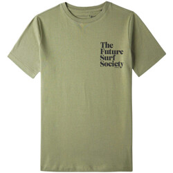 Kleidung Jungen T-Shirts & Poloshirts O'neill 4850042-16011 Grün