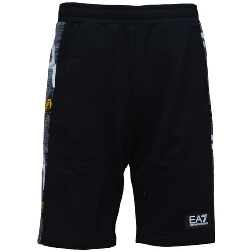 Kleidung Jungen Shorts / Bermudas Emporio Armani EA7 3DBS58-BJEQZ Schwarz