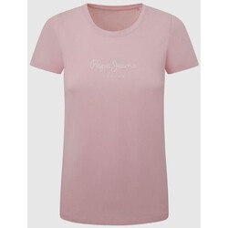 Kleidung Damen T-Shirts & Poloshirts Pepe jeans PL505202 NEW VIRGINIA Rosa