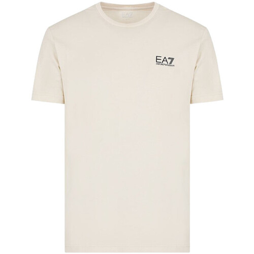 Kleidung Herren T-Shirts Emporio Armani EA7 8NPT51-PJM9Z Beige