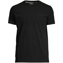 Kleidung Herren T-Shirts Superdry Essential Schwarz