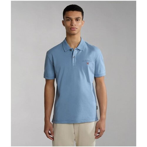 Kleidung Herren T-Shirts & Poloshirts Napapijri NP0A4GB4B2B1 Blau