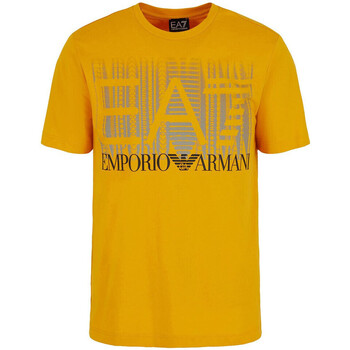 Kleidung Herren T-Shirts Emporio Armani EA7 3DPT44-PJ02Z Gelb