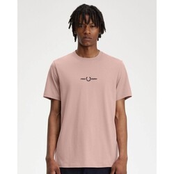 Kleidung Herren T-Shirts Fred Perry M4580 Rosa