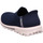 Schuhe Damen Slipper Skechers Slipper GO WALK TRAVEL TAHITI SUNSET 124799NVY Blau
