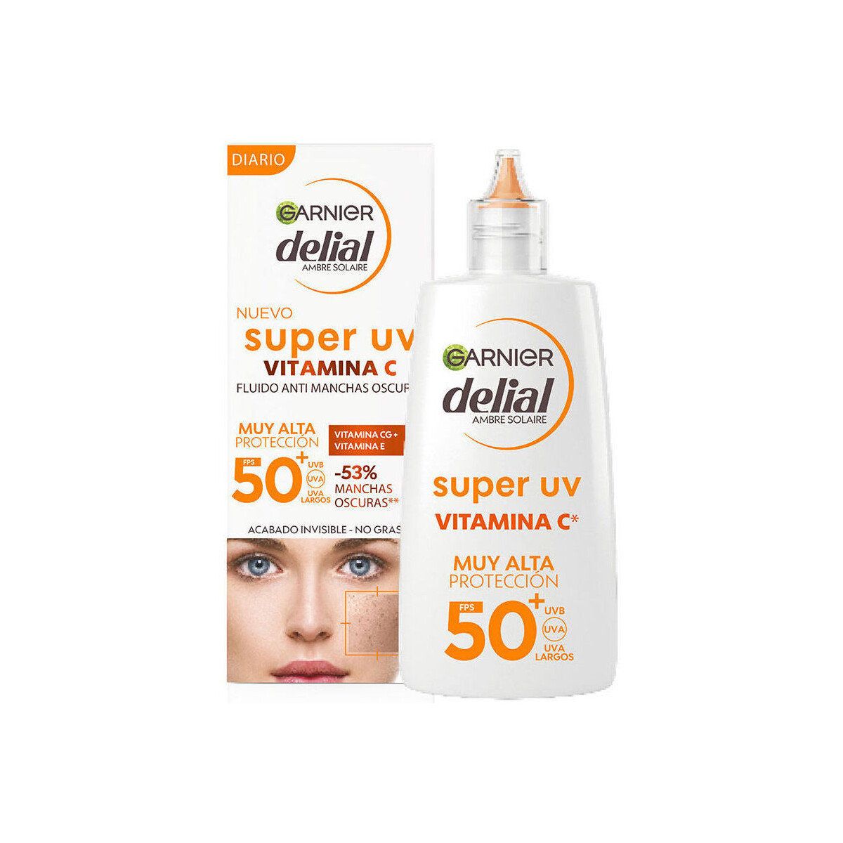 Beauty gezielte Gesichtspflege Garnier Delial Super Uv Vitamina C Anti-manchas Spf50+ 