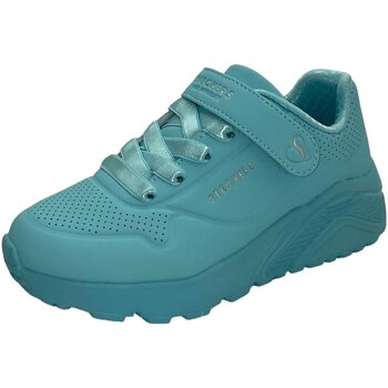 Schuhe Mädchen Sneaker Skechers Low UNO LITE - 310451L TURQ Blau