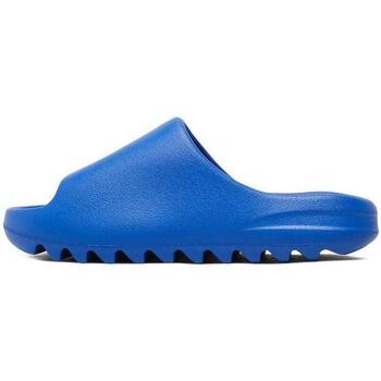 Schuhe Wanderschuhe Yeezy Slide Azure Blau
