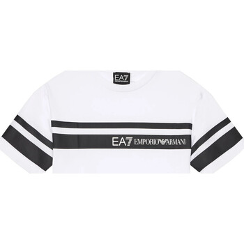 Kleidung Jungen T-Shirts Emporio Armani EA7 3DBT58-BJ02Z Weiss