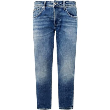 Kleidung Herren Slim Fit Jeans Pepe jeans VAQUERO HOMBRE SKINNY TIRO BAJO   PM207387MI52 Blau