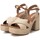Schuhe Damen Sandalen / Sandaletten Refresh 32635 BEIGE