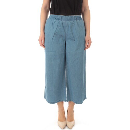 Kleidung Damen 5-Pocket-Hosen Persona By Marina Rinaldi 24131810366 Blau