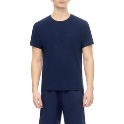 Kleidung Herren T-Shirts & Poloshirts Emporio Armani 211818 4R485 Blau