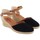 Schuhe Damen Multisportschuhe Calzamur 20205 schwarzer Damenschuh Braun