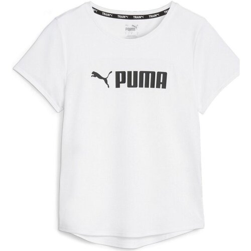 Kleidung Damen Tops Puma Sport  FIT LOGO ULTRABREATHE 523844/002 002 Weiss