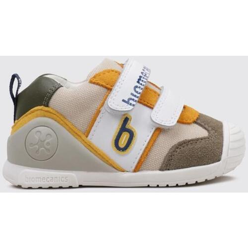 Schuhe Jungen Sneaker Low Biomecanics 242131 B Kaki